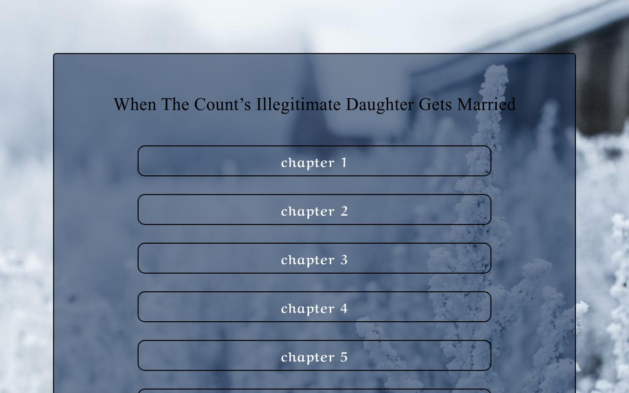 missing chapter links